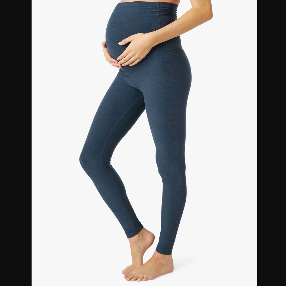 Beyond Yoga Maternity Leggings - Navy M